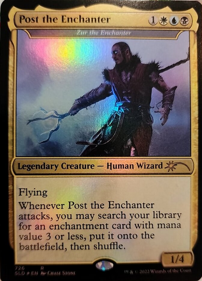 Zur the Enchanter - Post the Enchanter [Secret Lair Drop Promos] | D20 Games