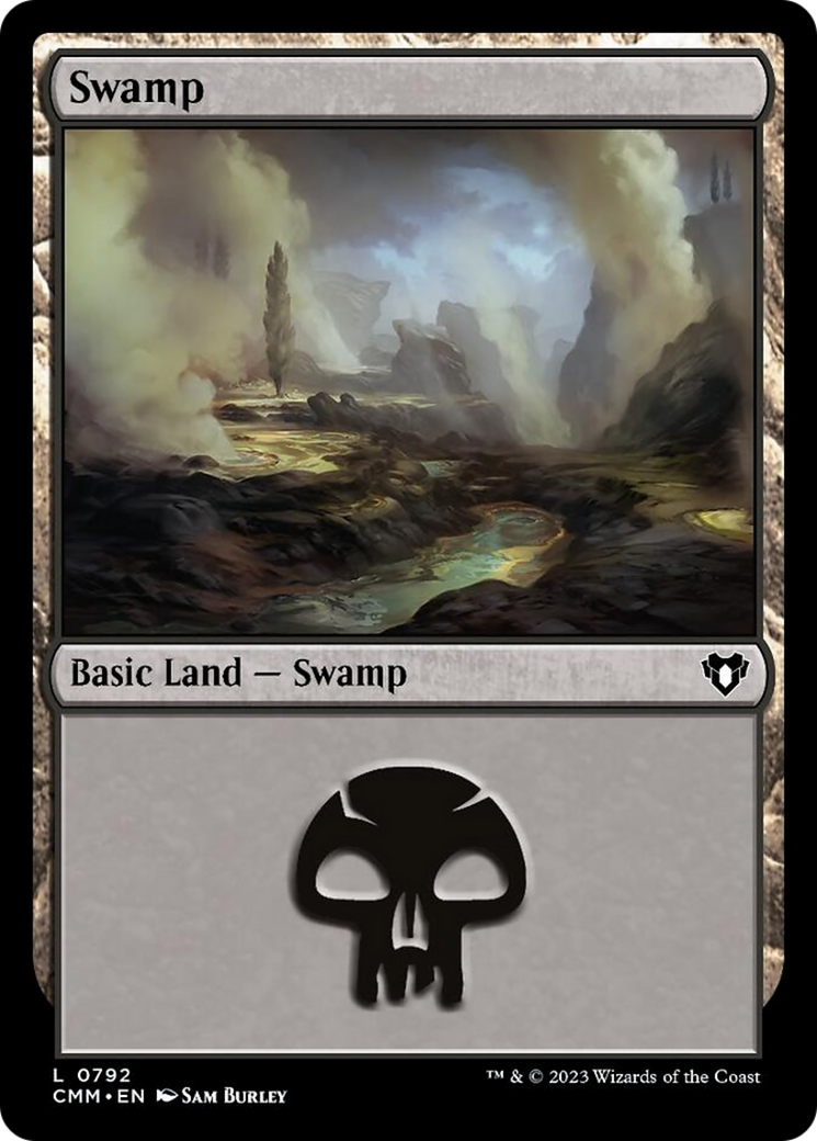 Swamp (792) [Commander Masters] | D20 Games