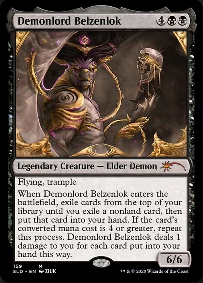 Demonlord Belzenlok (Foil Etched) [Secret Lair Drop Series] | D20 Games