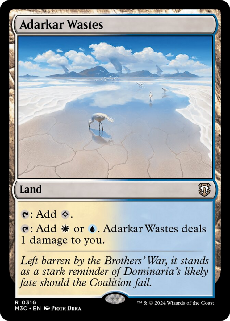 Adarkar Wastes [Modern Horizons 3 Commander] | D20 Games