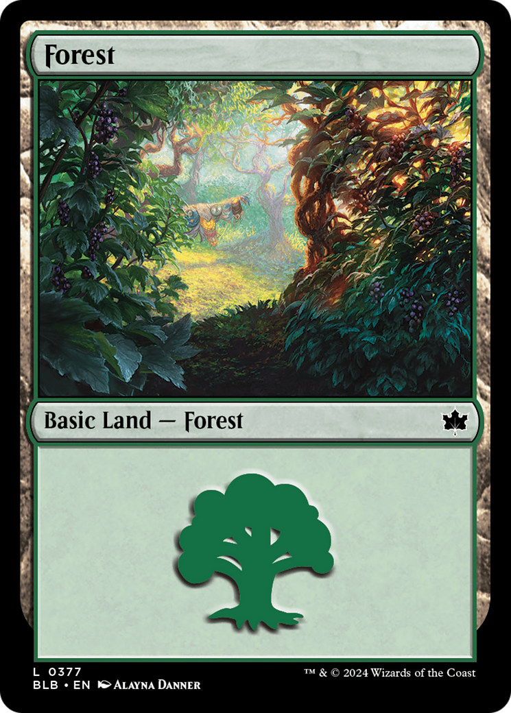 Forest (0377) [Bloomburrow] | D20 Games