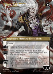 Sorin of House Markov // Sorin, Ravenous Neonate (Borderless) [Modern Horizons 3] | D20 Games