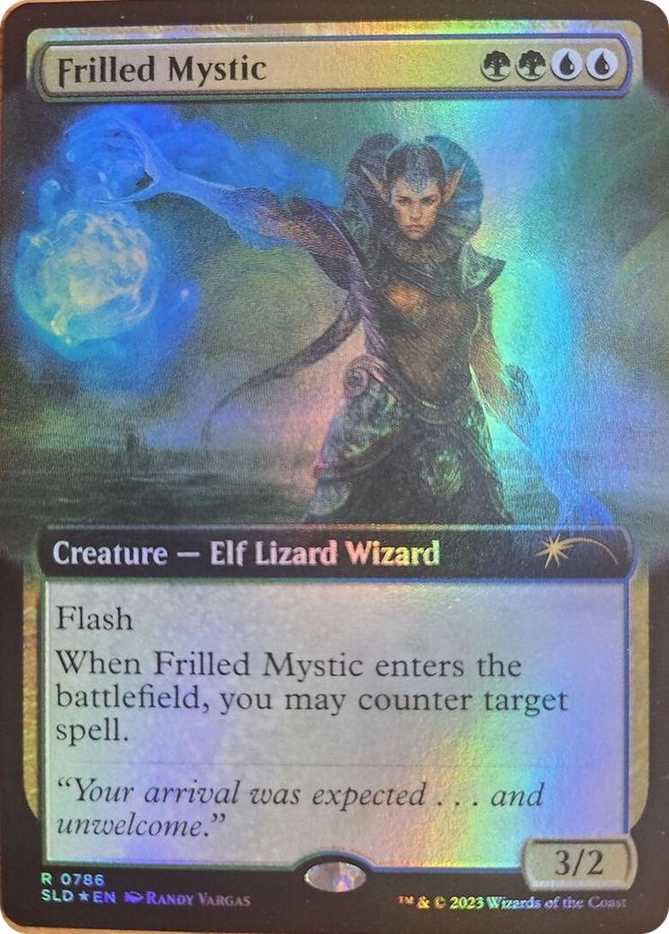 Frilled Mystic (Extended Art) [Secret Lair Drop Series] | D20 Games