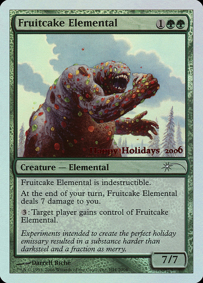 Fruitcake Elemental [Happy Holidays] | D20 Games