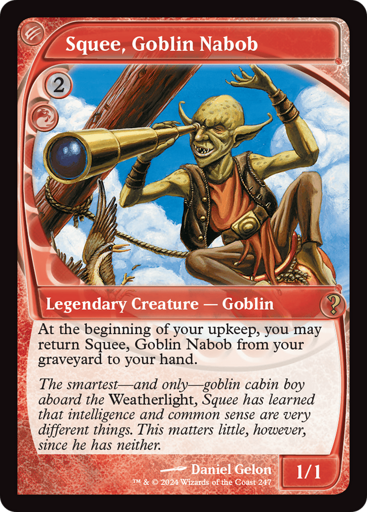 Squee, Goblin Nabob (Future Sight) [Mystery Booster 2] | D20 Games