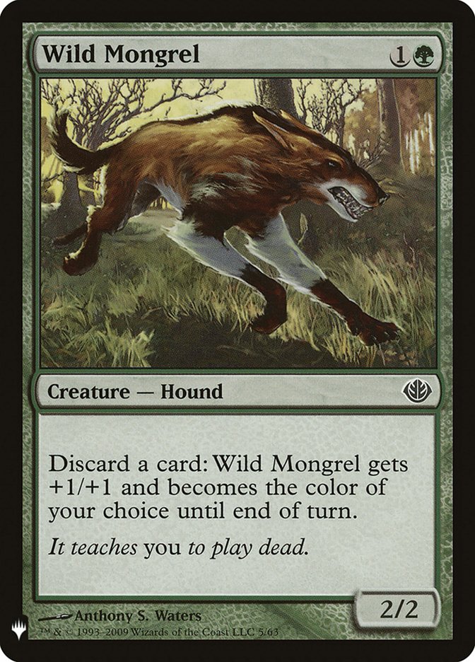 Wild Mongrel [Mystery Booster] | D20 Games