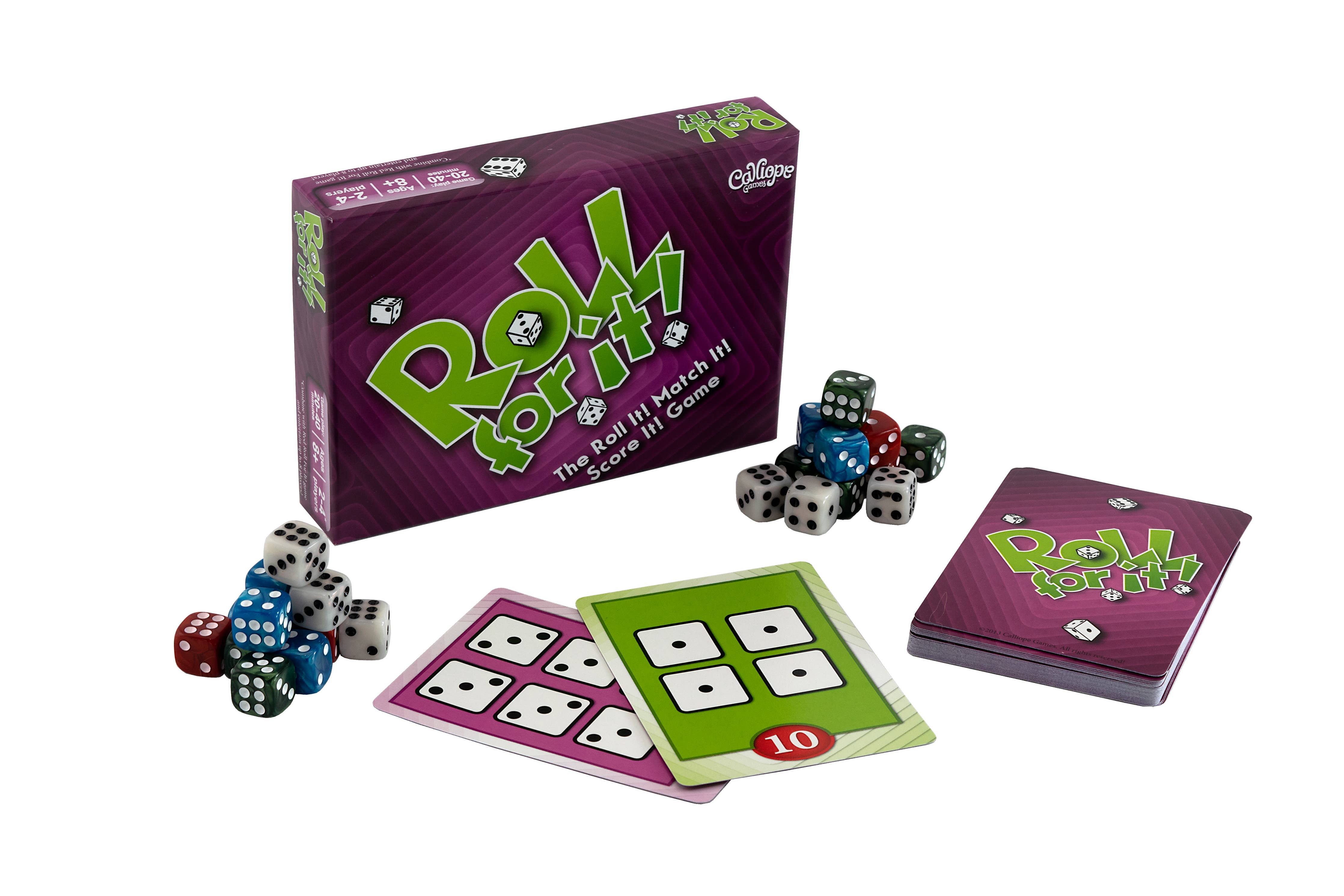 Roll For It (Purple Edition) - Roll It! Match It! Score It! | D20 Games