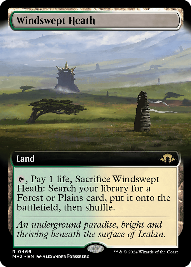 Windswept Heath (Extended Art) [Modern Horizons 3] | D20 Games