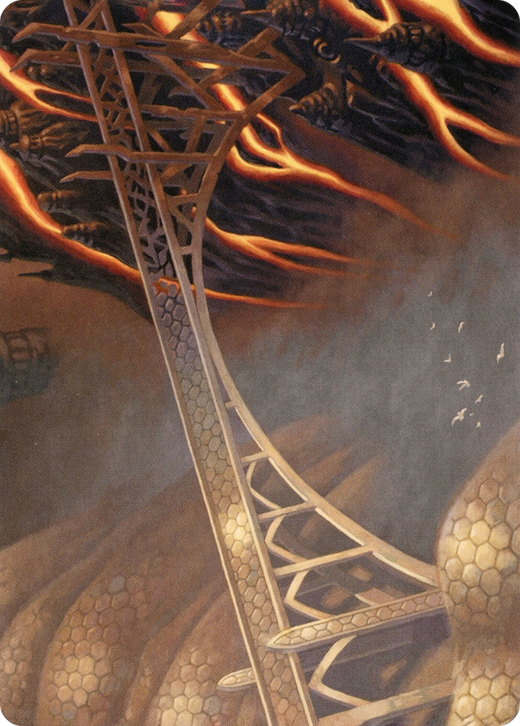 Rustvale Bridge Art Card [Modern Horizons 2 Art Series] | D20 Games