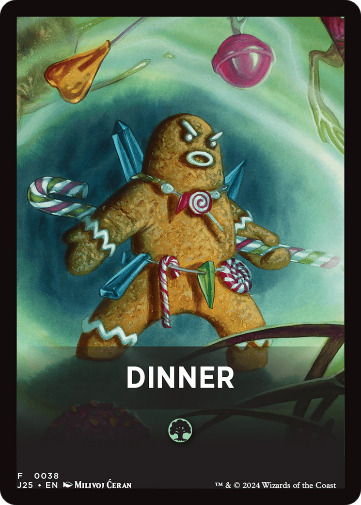 Dinner Theme Card [Foundations Jumpstart Front Cards] | D20 Games