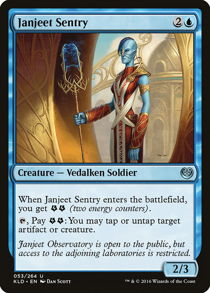 Janjeet Sentry [Kaladesh] | D20 Games