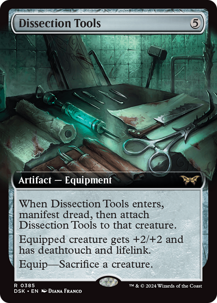 Dissection Tools (Extended Art) [Duskmourn: House of Horror] | D20 Games