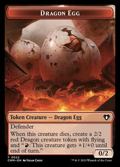 City's Blessing // Dragon Egg Double-Sided Token [Commander Masters Tokens] | D20 Games