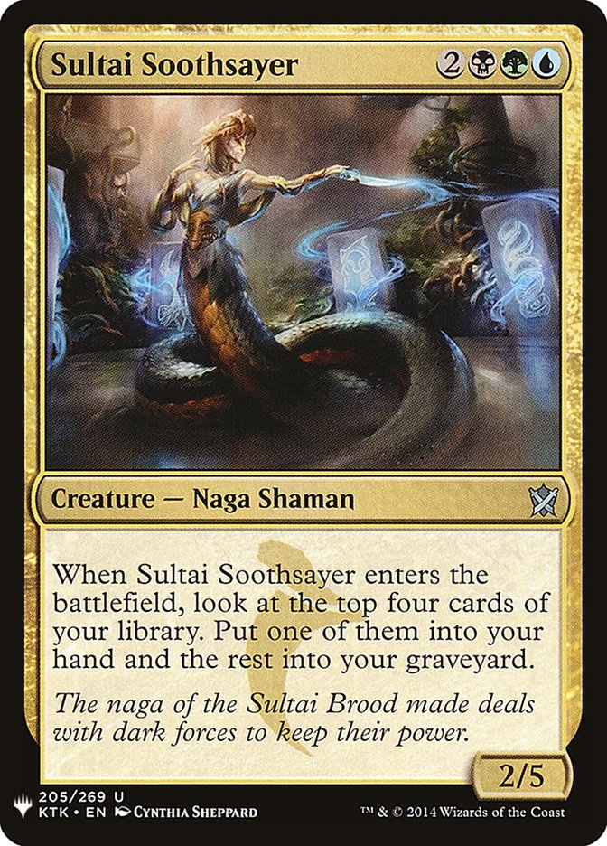 Sultai Soothsayer [Mystery Booster] | D20 Games