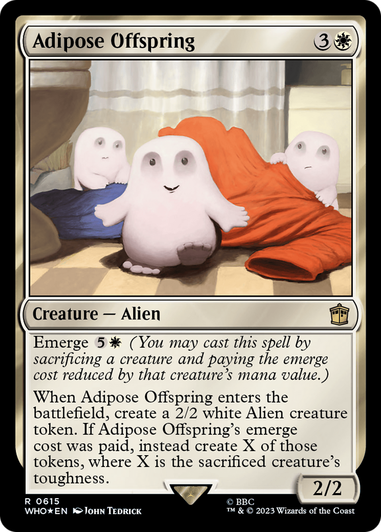 Adipose Offspring (Surge Foil) [Doctor Who] | D20 Games