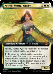 Arwen, Mortal Queen (Extended Art) (Surge Foil) [The Lord of the Rings: Tales of Middle-Earth] | D20 Games