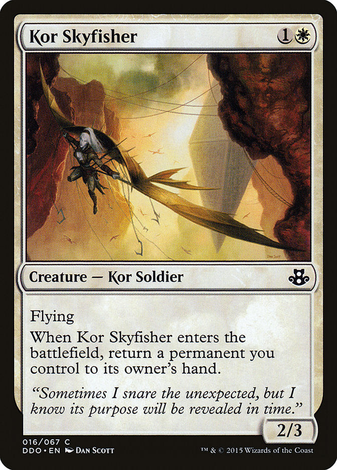 Kor Skyfisher [Duel Decks: Elspeth vs. Kiora] | D20 Games