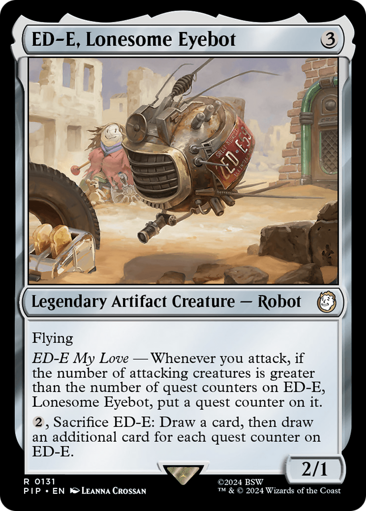 ED-E, Lonesome Eyebot [Fallout] | D20 Games