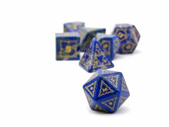 Holiday Orc Mystery Gemstone or Glass Dice Set with Premium Holiday Book Tin: Single | D20 Games