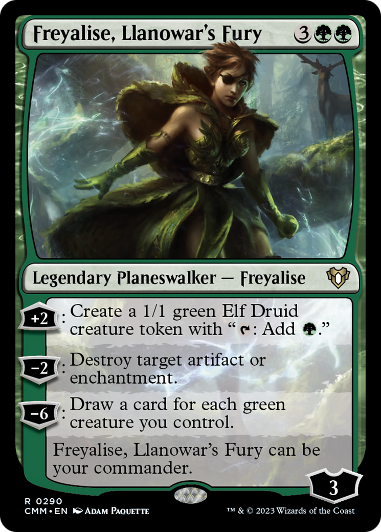 Freyalise, Llanowar's Fury [Commander Masters] | D20 Games