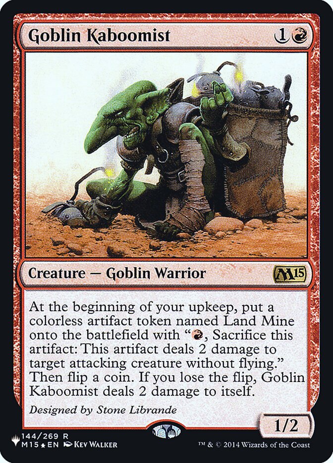 Goblin Kaboomist [Secret Lair: Heads I Win, Tails You Lose] | D20 Games