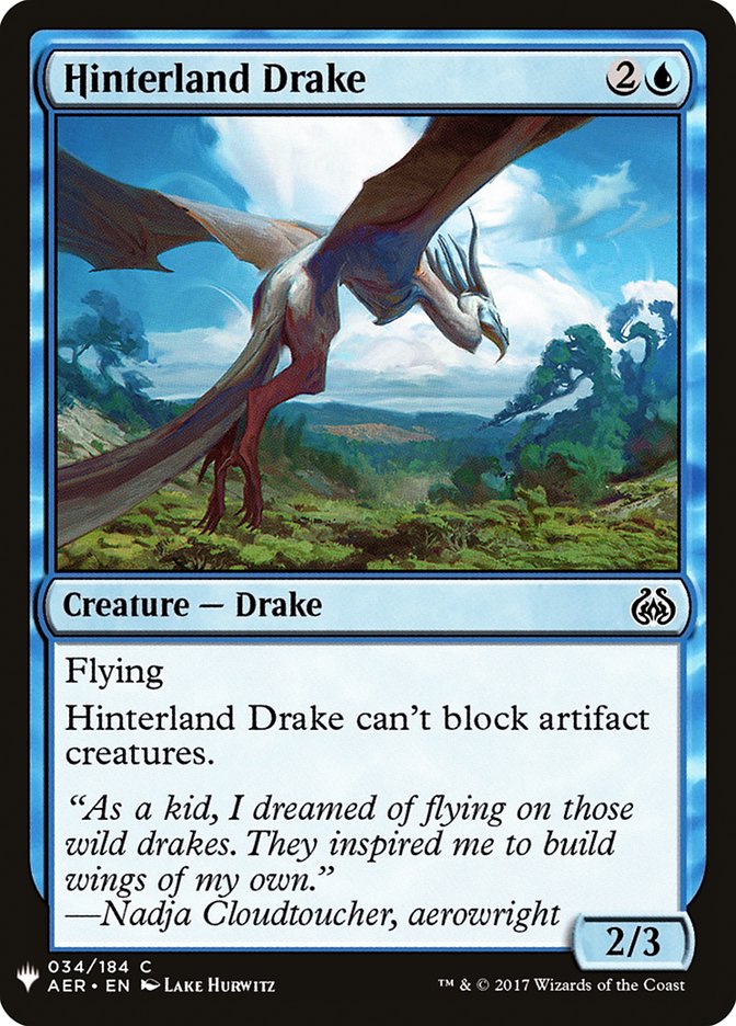 Hinterland Drake [Mystery Booster] | D20 Games