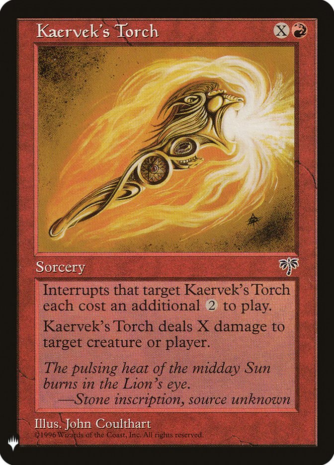 Kaervek's Torch [Mystery Booster] | D20 Games