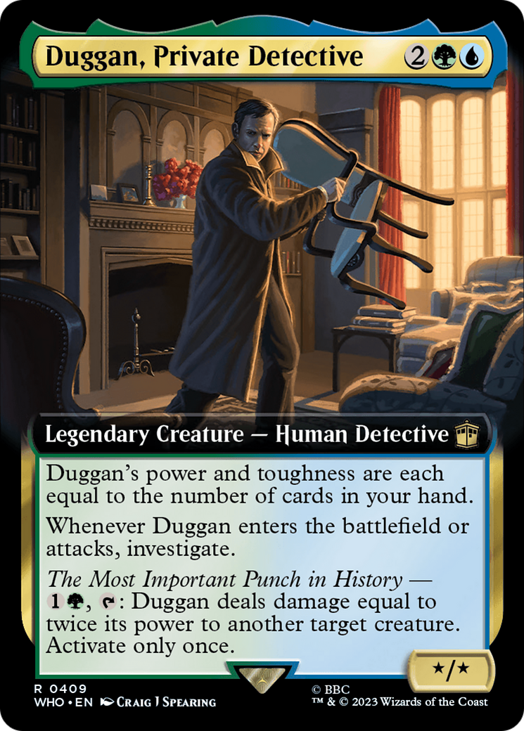 Duggan, Private Detective (Extended Art) [Doctor Who] | D20 Games