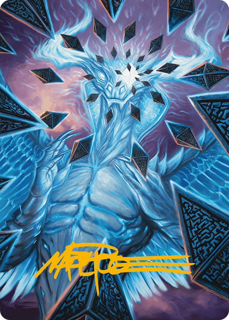 Ugin's Binding Art Card (Gold-Stamped Signature) [Modern Horizons 3 Art Series] | D20 Games