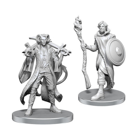 Unpainted Minis: Mollymauk Tealeaf & Caduceus Clay