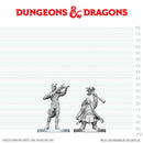 Dungeons & Dragons Nolzur`s Marvelous Unpainted Miniatures: Tiefling Bard & Dwarf Cleric