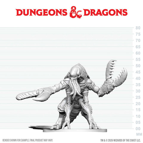 Dungeons & Dragons Nolzur`s Marvelous Unpainted Miniatures: Chuul