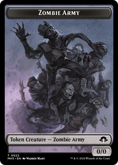 Phyrexian Germ // Zombie Army Double-Sided Token [Modern Horizons 3 Tokens] | D20 Games