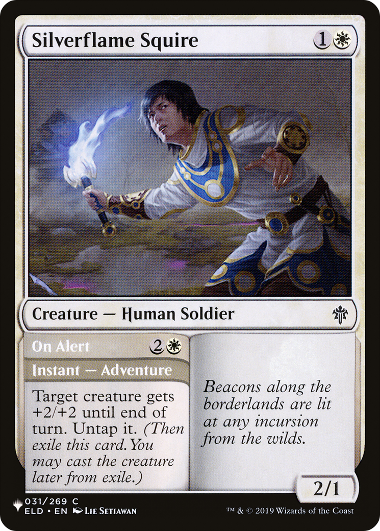 Silverflame Squire [The List Reprints] | D20 Games