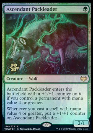 Ascendant Packleader [Innistrad: Crimson Vow Prerelease Promos] | D20 Games