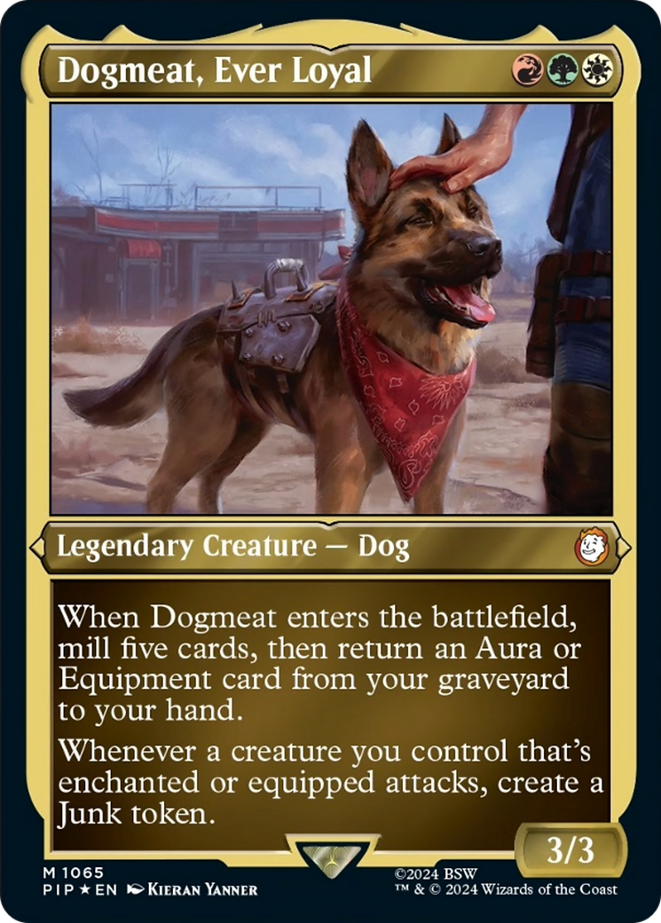 Dogmeat, Ever Loyal (Display Commander) [Fallout] | D20 Games