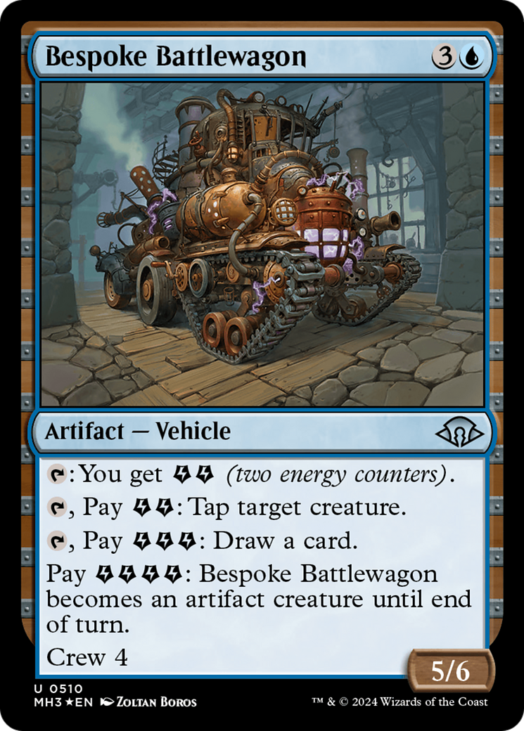 Bespoke Battlewagon (Ripple Foil) [Modern Horizons 3] | D20 Games