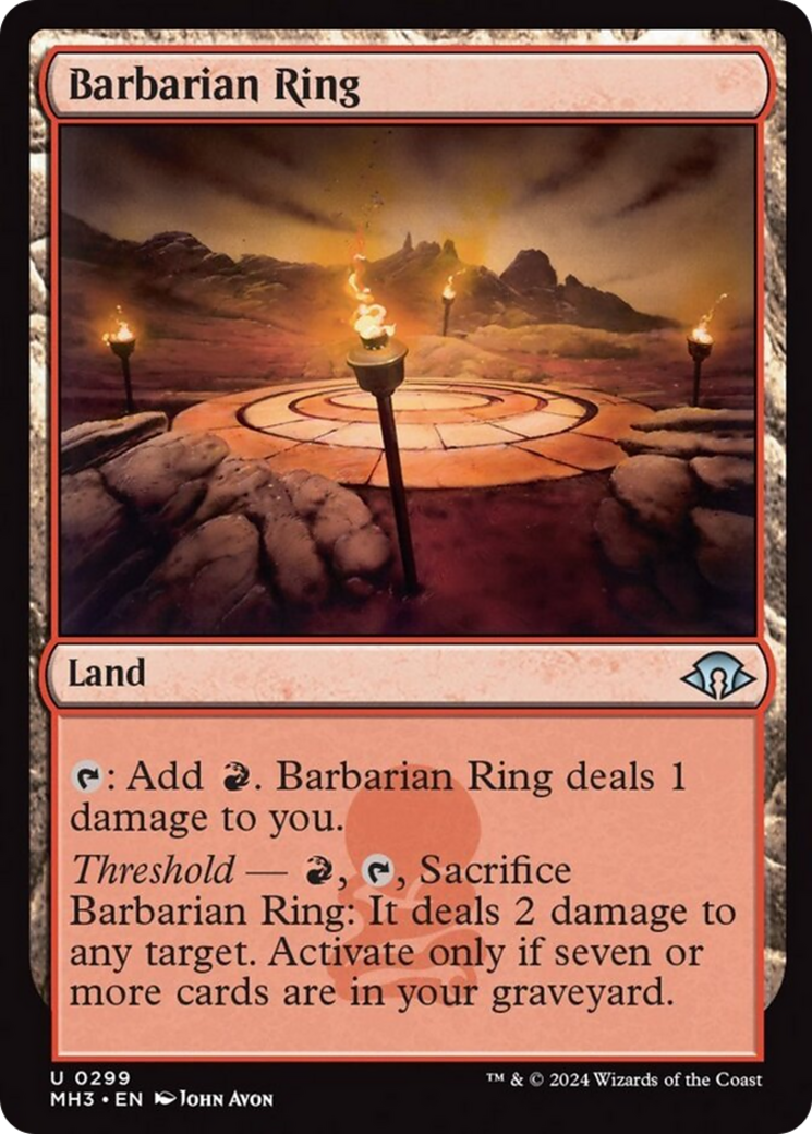 Barbarian Ring [Modern Horizons 3] | D20 Games