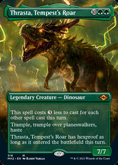 Thrasta, Tempest's Roar (Borderless Alternate Art) [Modern Horizons 2] | D20 Games