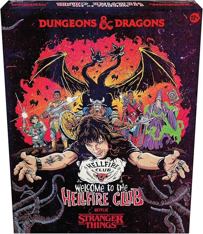 Dungeons & Dragons Stranger Things: Welcome to The Hellfire Club Adventure Game | D20 Games