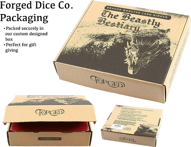 The Beastly Bestiary - Dragon Monster Card Binder The Beastly Bestiary - Dragon Monster Card Binder