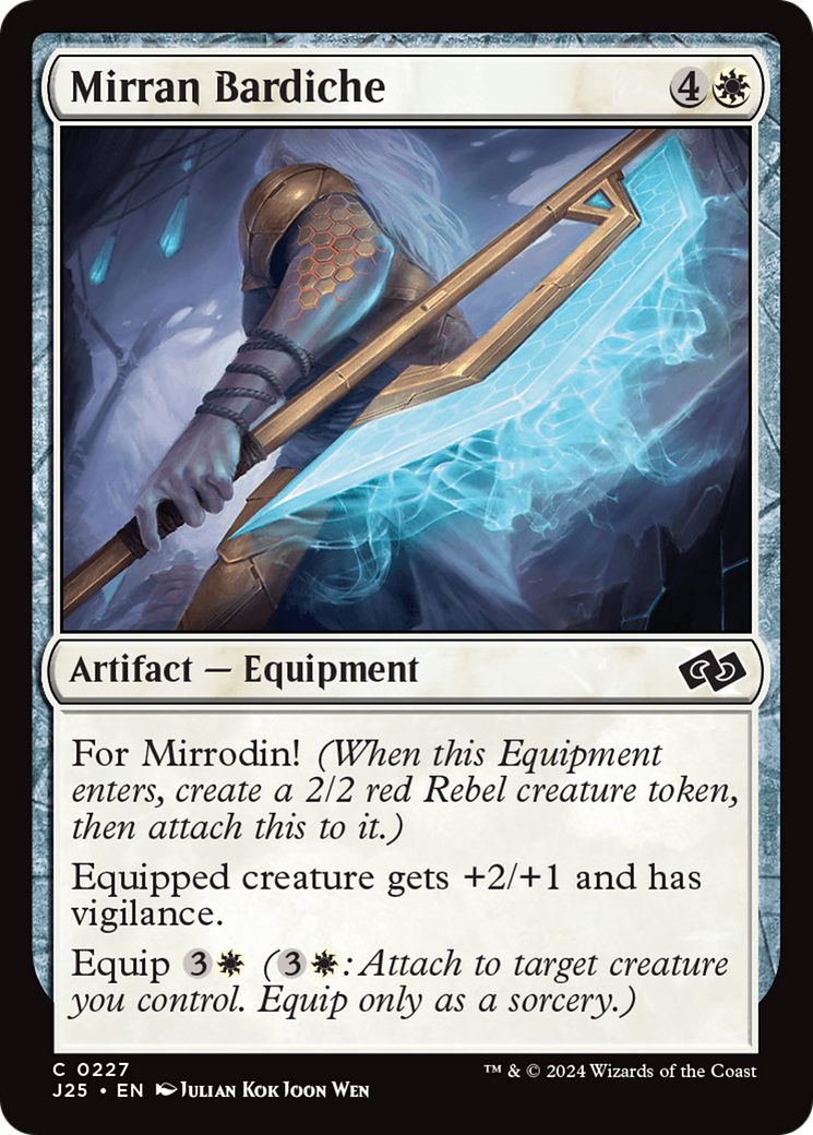 Mirran Bardiche [Foundations Jumpstart] | D20 Games