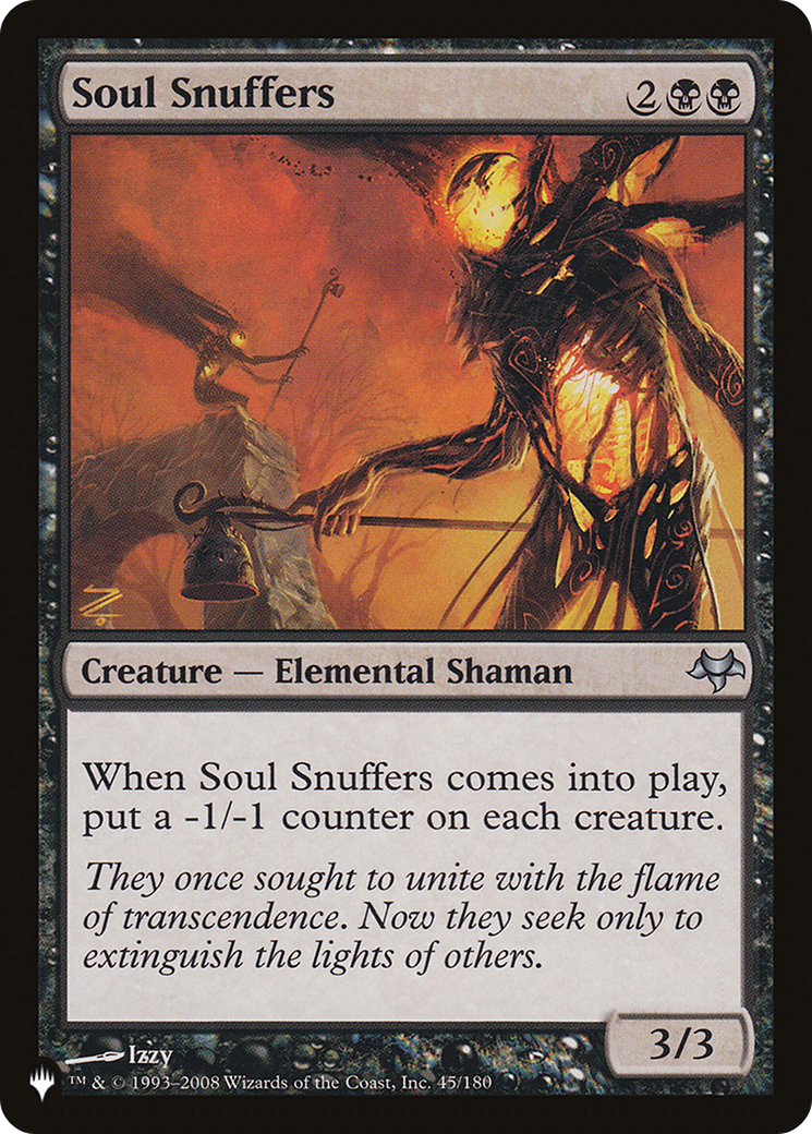 Soul Snuffers [The List Reprints] | D20 Games