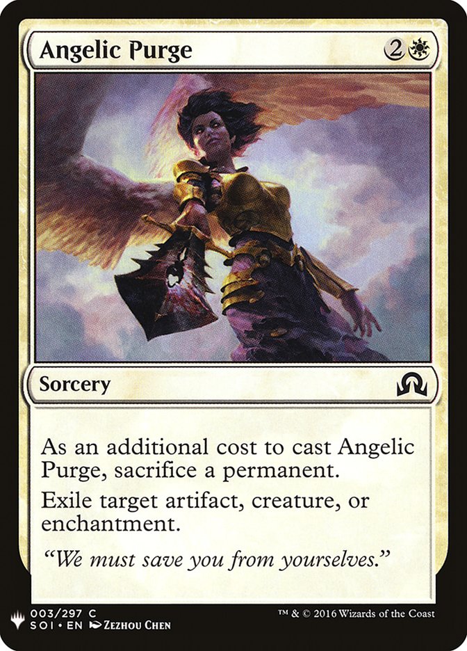 Angelic Purge [Mystery Booster] | D20 Games