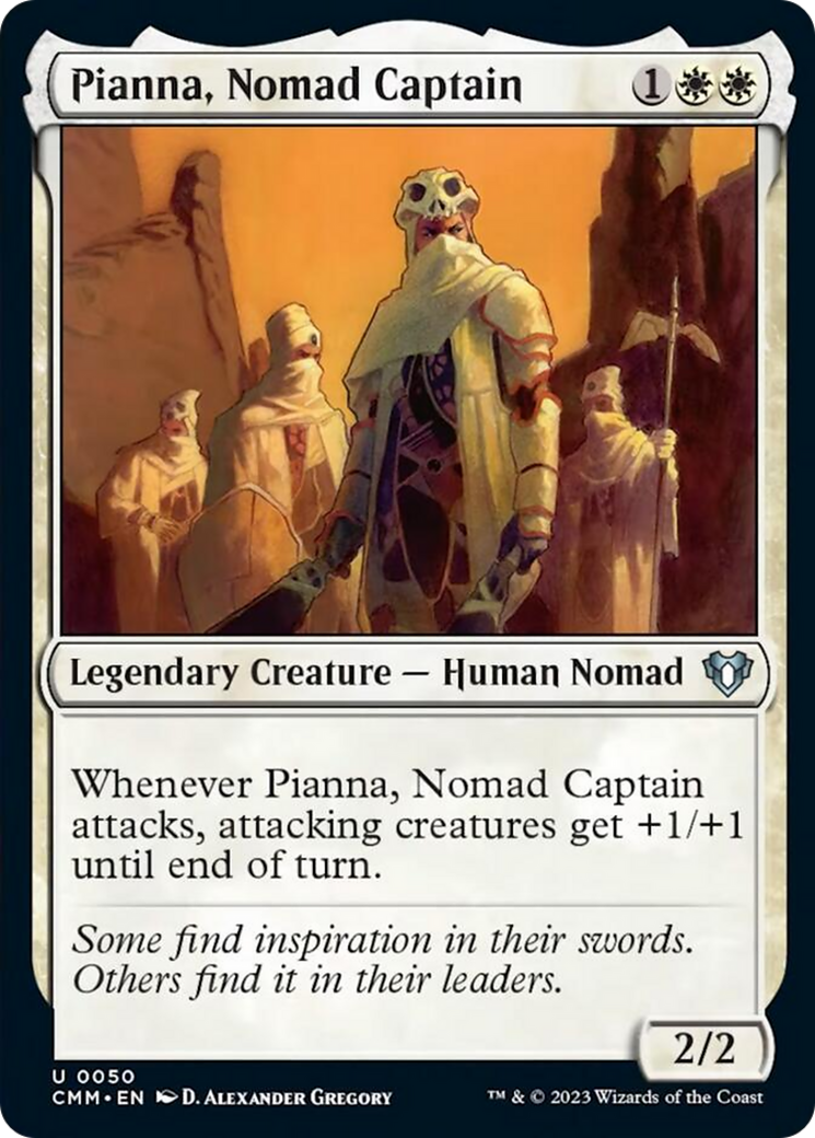 Pianna, Nomad Captain [Commander Masters] | D20 Games