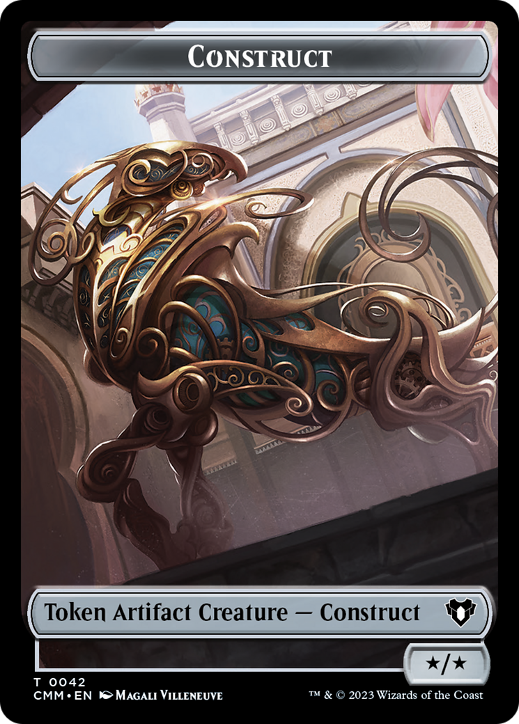 Construct Token (42) [Commander Masters Tokens] | D20 Games