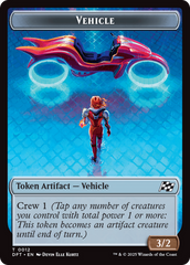 Vehicle // Pilot Double-Sided Token [Aetherdrift Tokens] | D20 Games