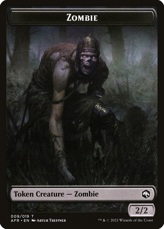 Zombie Token [Dungeons & Dragons: Adventures in the Forgotten Realms Tokens] | D20 Games