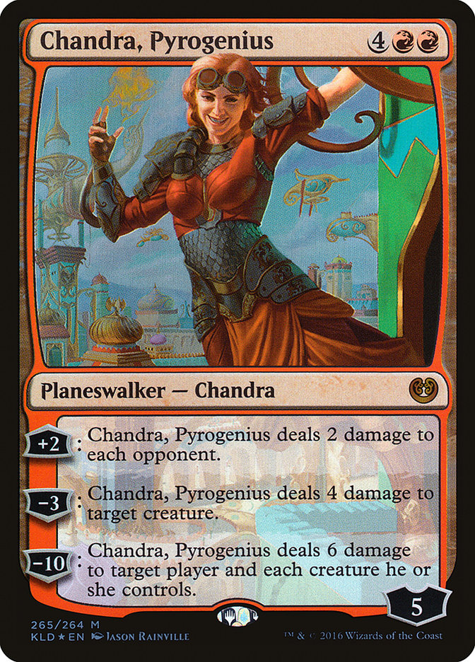 Chandra, Pyrogenius [Kaladesh] | D20 Games