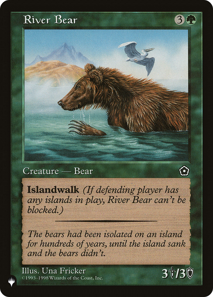 River Bear [The List Reprints] | D20 Games